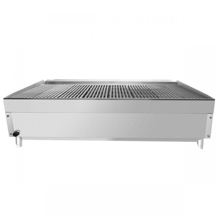 A rear view of CookRite's 48" Radiant Broiler