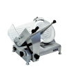 An angled view of PrepPal's 12" Manual Slicer, Heavy Duty