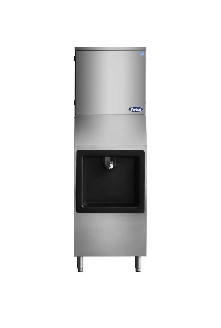 A front view of Atosa's Hotel Ice Dispenser (350 LB / 24 HR)