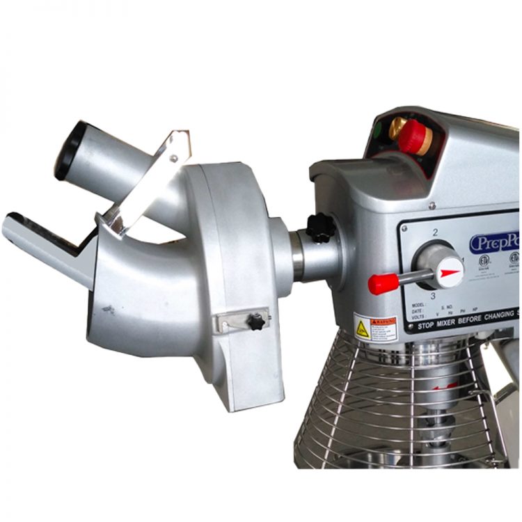 A right side view of PrepPal's Vegetable Slicer for 20/30